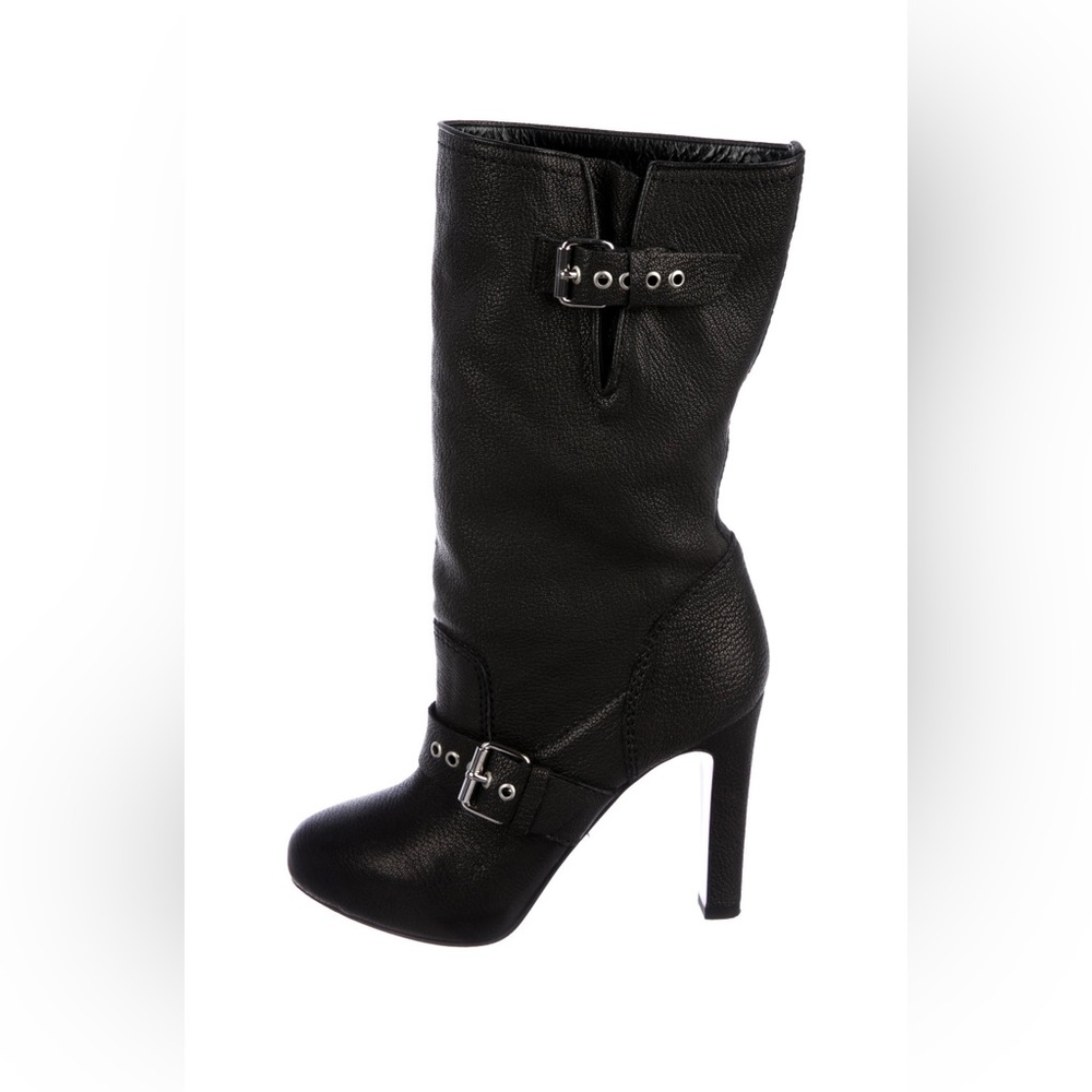 christian louboutin boot heels size 7